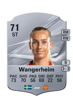 Wangerheim - 71 - Rare EA FC 27 card