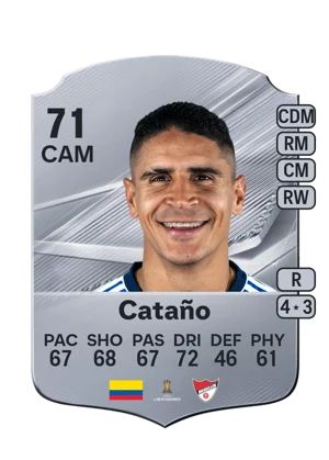 Cataño - 71 - Rare EA FC 27 card