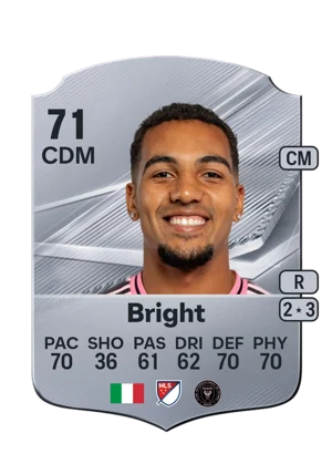 Bright - 71 - Rare EA FC 27 card