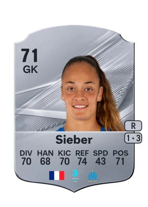 Sieber - 71 - Rare EA FC 27 card