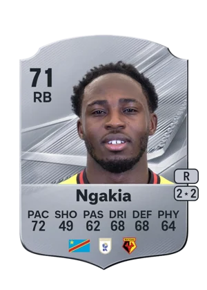 Ngakia - 71 - Rare EA FC 27 card