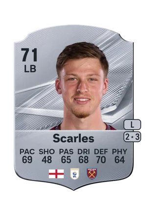 Scarles - 71 - Rare EA FC 27 card
