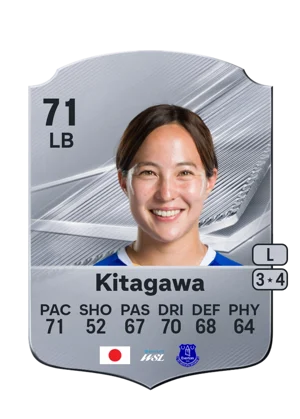 Kitagawa - 71 - Rare EA FC 27 card