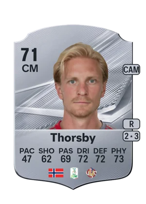 Thorsby - 71 - Rare EA FC 27 card