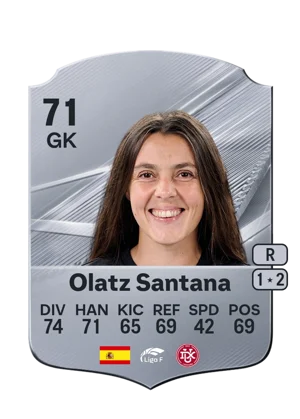 Olatz Santana - 71 - Rare EA FC 27 card