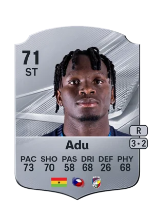 Adu - 71 - Rare EA FC 27 card