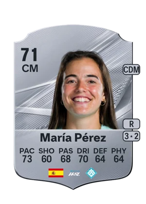 María Pérez - 71 - Rare EA FC 27 card