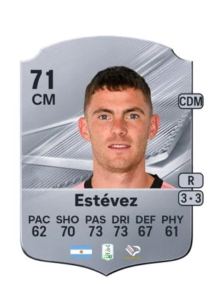 Estévez - 71 - Rare EA FC 27 card