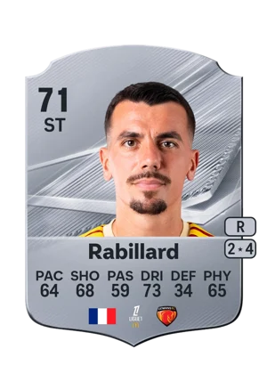 Rabillard - 71 - Rare EA FC 27 card