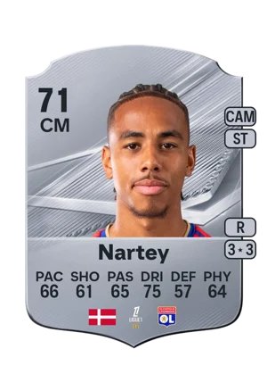 Nartey - 71 - Rare EA FC 27 card