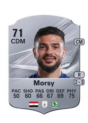 Morsy - 71 - Rare EA FC 27 card