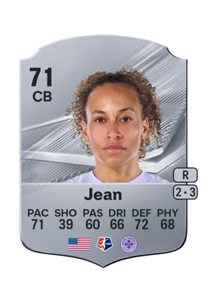 Jean - 71 - Rare EA FC 27 card
