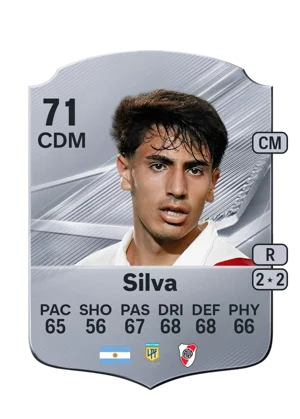 Silva - 71 - Rare EA FC 27 card