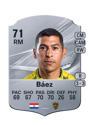 Báez - 71 - Rare EA FC 27 card