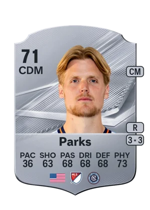 Parks - 71 - Rare EA FC 27 card