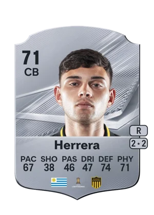 Herrera - 71 - Rare EA FC 27 card