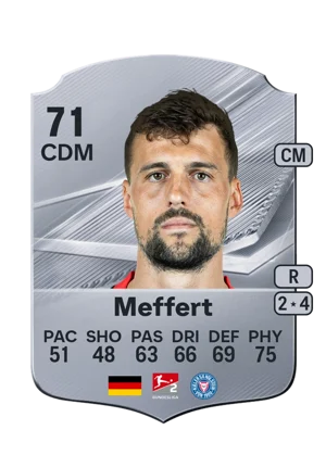 Meffert - 71 - Rare EA FC 27 card