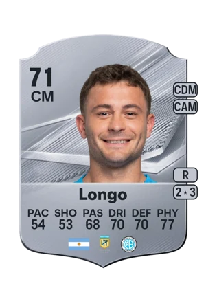 Longo - 71 - Rare EA FC 27 card