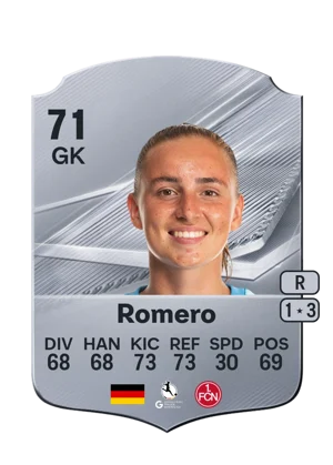 Romero - 71 - Rare EA FC 27 card