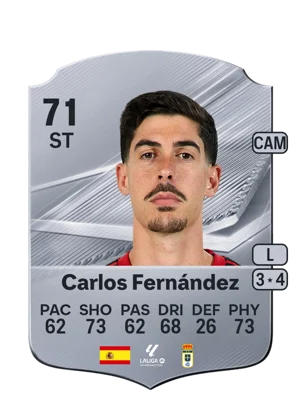 Carlos Fernández - 71 - Rare EA FC 27 card