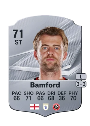 Bamford - 71 - Rare EA FC 27 card