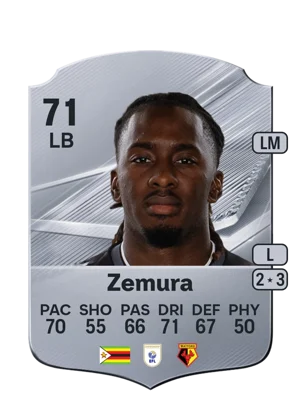 Zemura - 71 - Rare EA FC 27 card