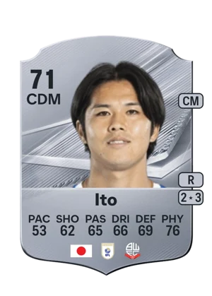 Ito - 71 - Rare EA FC 27 card