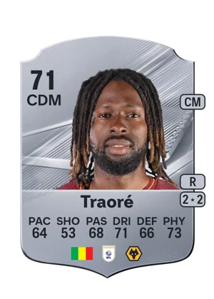 Traoré - 71 - Rare EA FC 27 card
