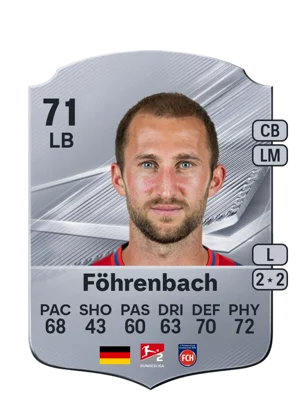 Föhrenbach - 71 - Rare EA FC 27 card