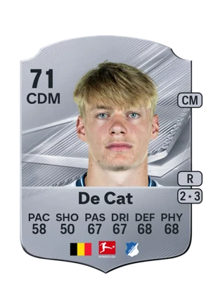 De Cat - 71 - Rare EA FC 27 card