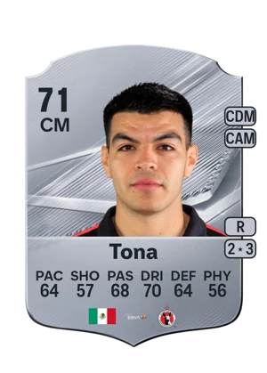 Tona - 71 - Rare EA FC 27 card