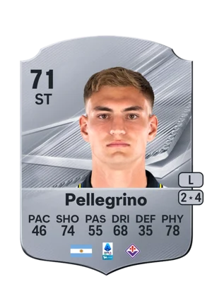 Pellegrino - 71 - Rare EA FC 27 card