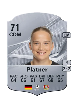 Platner - 71 - Rare EA FC 27 card