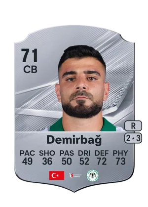 Demirbağ - 71 - Rare EA FC 27 card
