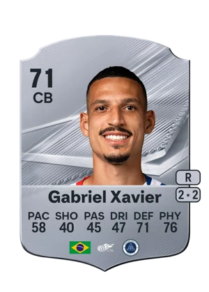 Gabriel Xavier - 71 - Rare EA FC 27 card