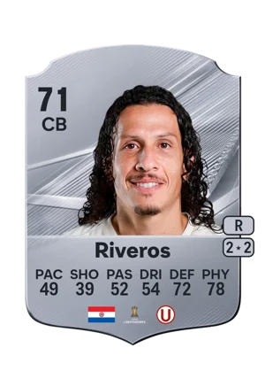 Riveros - 71 - Rare EA FC 27 card