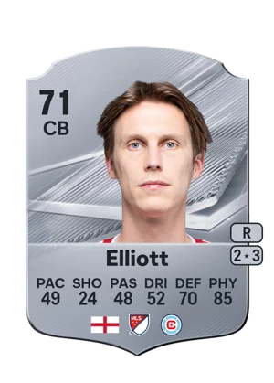 Elliott - 71 - Rare EA FC 27 card