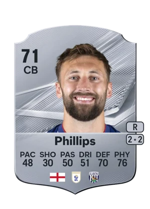 Phillips - 71 - Rare EA FC 27 card