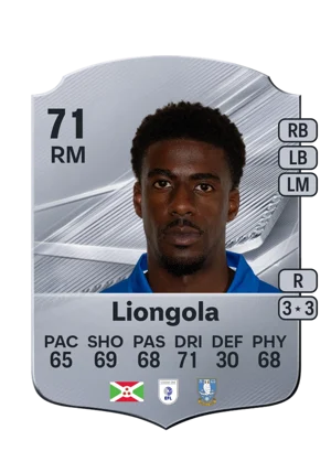 Liongola - 71 - Rare EA FC 27 card