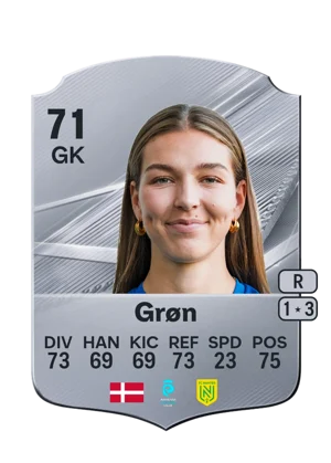 Grøn - 71 - Rare EA FC 27 card