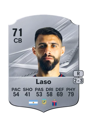 Laso - 71 - Rare EA FC 27 card