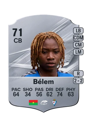 Bélem - 71 - Rare EA FC 27 card