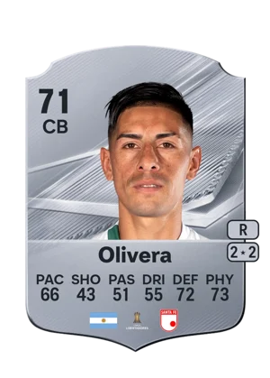 Olivera - 71 - Rare EA FC 27 card