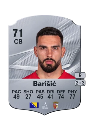 Barišić - 71 - Rare EA FC 27 card