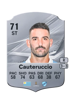 Cauteruccio - 71 - Rare EA FC 27 card