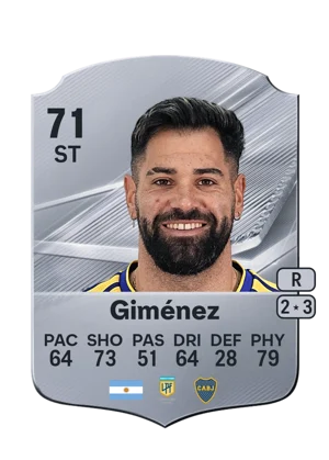 Giménez - 71 - Rare EA FC 27 card
