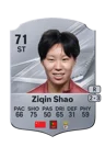 Ziqin Shao - 71 - Rare
