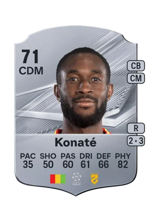 Konaté - 71 - Rare EA FC 27 card