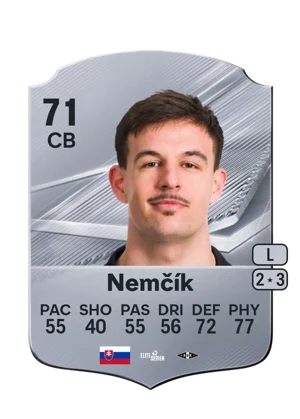 Nemčík - 71 - Rare EA FC 27 card