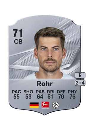 Rohr - 71 - Rare EA FC 27 card